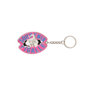 Souvenir Pigalle Pink Elephant Keychain