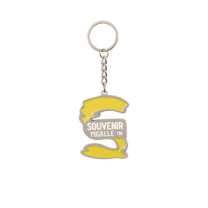 Souvenir Pigalle Yellow Keychain