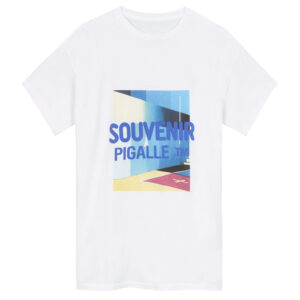 Tee Shirt Gradiant Blue Court