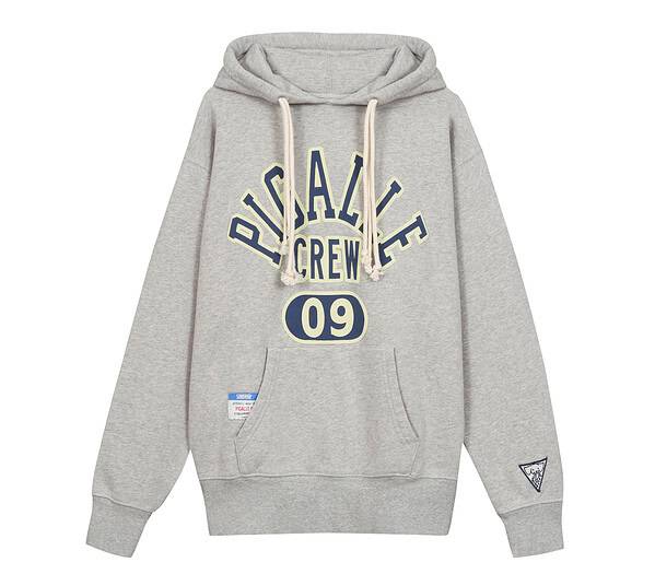 Hoodie Gris Pigalle Crew